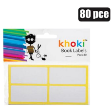 Labels self adhesive rectangle no border